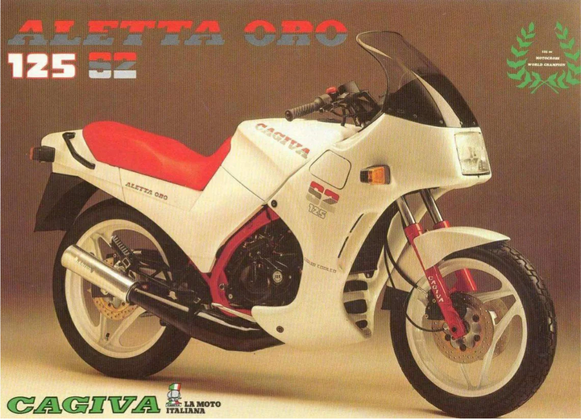 Cagiva Aletta Oro S2, 1986